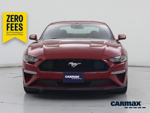 Burgundy 2022 Ford Mustang Ecoboost