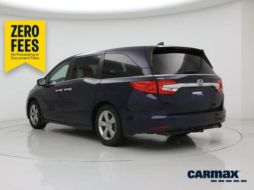 Blue 2019 Honda Odyssey EX-L