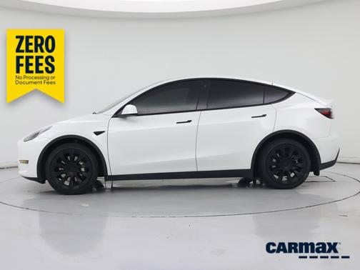 White 2021 Tesla Model Y Long Range