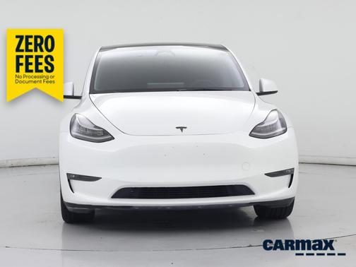 White 2021 Tesla Model Y Long Range