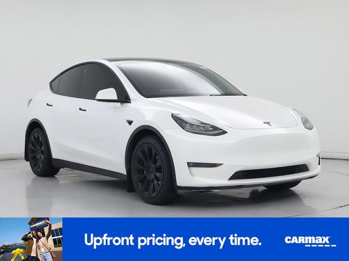 White 2021 Tesla Model Y Long Range