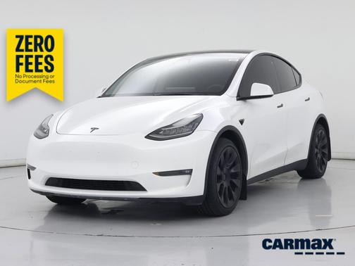 White 2021 Tesla Model Y Long Range
