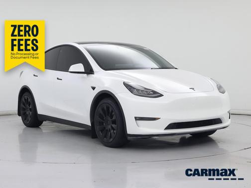 White 2021 Tesla Model Y Long Range