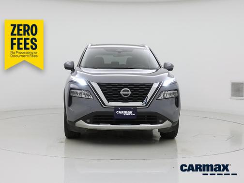 Gray 2022 Nissan Rogue Platinum