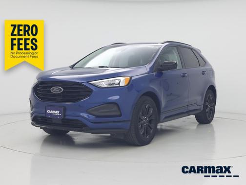 Blue 2023 Ford Edge SE