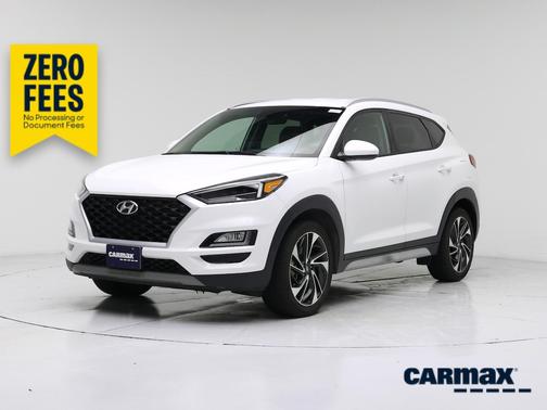 White 2019 Hyundai TUCSON Sport