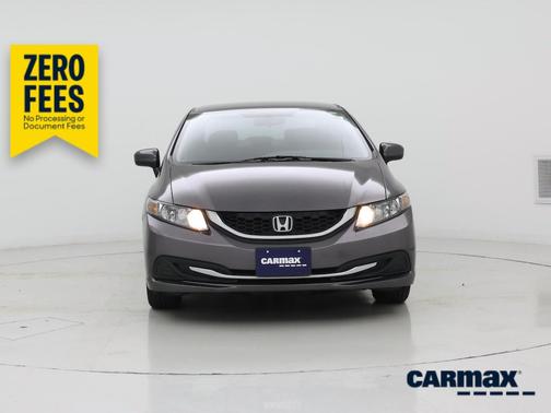 Gray 2014 Honda Civic LX