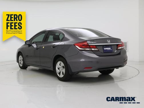 Gray 2014 Honda Civic LX