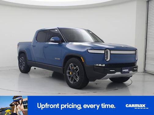 Blue 2022 Rivian R1T Launch Edition