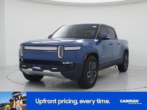 Blue 2022 Rivian R1T Launch Edition