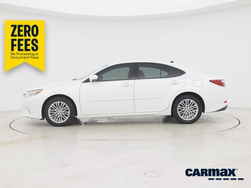 White 2014 Lexus ES 350
