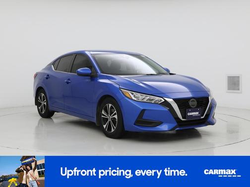 Blue 2022 Nissan Sentra SV
