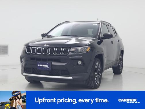Black 2023 Jeep Compass Limited