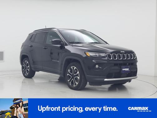 Black 2023 Jeep Compass Limited