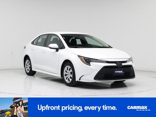 White 2025 Toyota Corolla LE