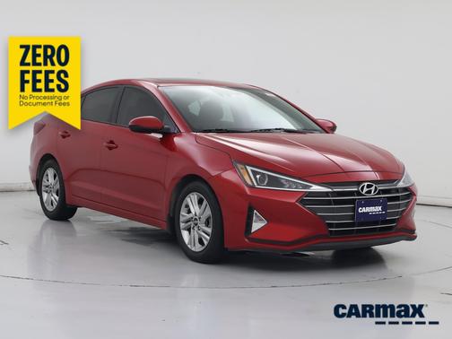 Red 2020 Hyundai ELANTRA Value Edition