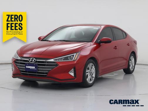 Red 2020 Hyundai ELANTRA Value Edition
