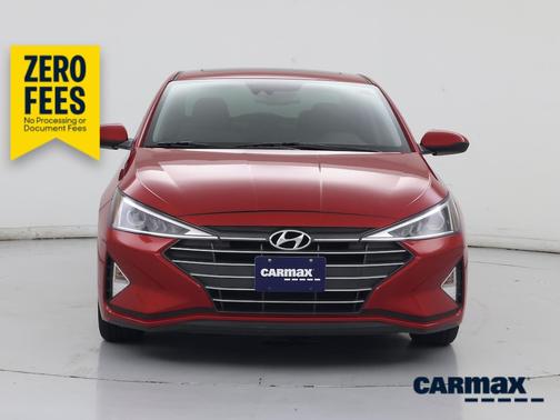 Red 2020 Hyundai ELANTRA Value Edition
