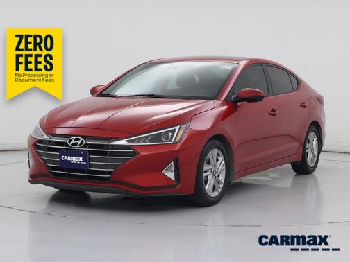 Red 2020 Hyundai ELANTRA Value Edition