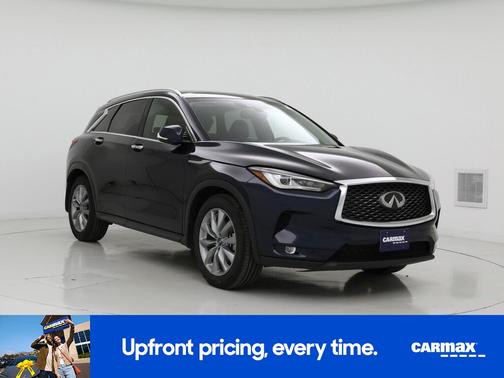 Blue 2022 INFINITI QX50 Luxe