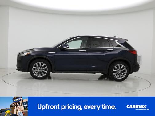 Blue 2022 INFINITI QX50 Luxe