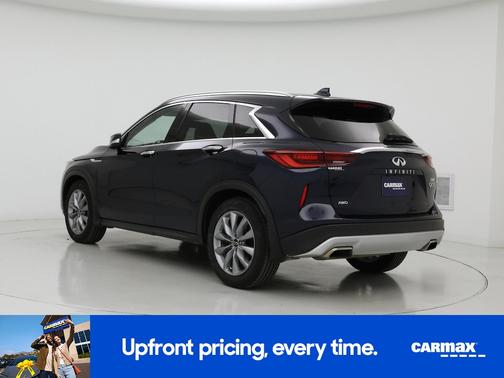 Blue 2022 INFINITI QX50 Luxe