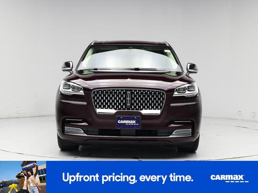 Red 2020 Lincoln Aviator Black Label
