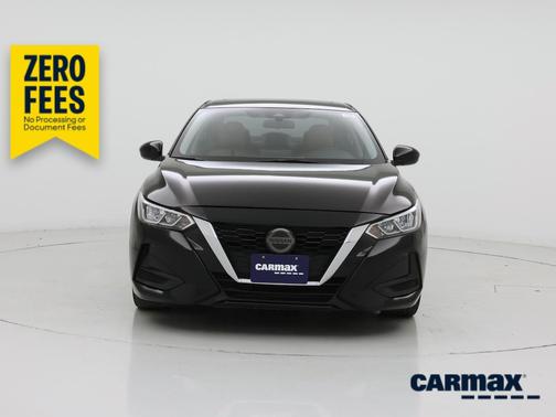 Black 2021 Nissan Sentra SV