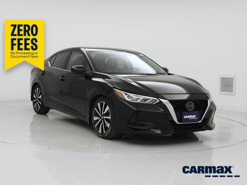Black 2021 Nissan Sentra SV