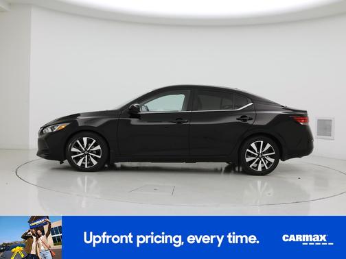 Black 2021 Nissan Sentra SV