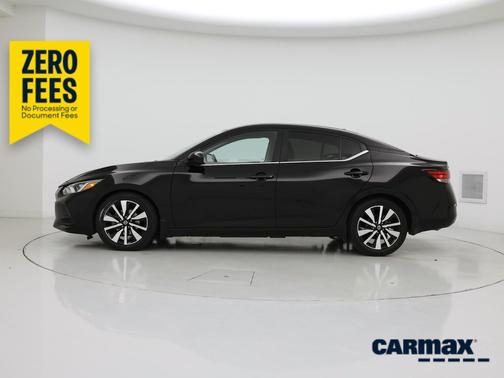 Black 2021 Nissan Sentra SV