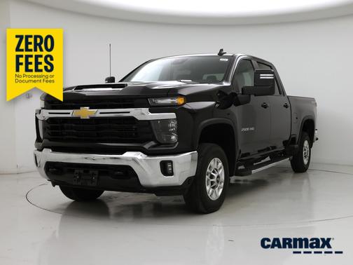 Black 2025 Chevrolet Silverado 2500 LT