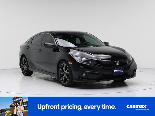 Black 2020 Honda Civic Sport
