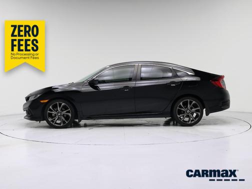 Black 2020 Honda Civic Sport
