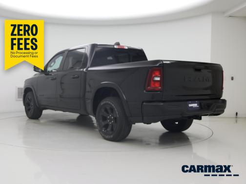 Black 2025 RAM 1500 Bighorn