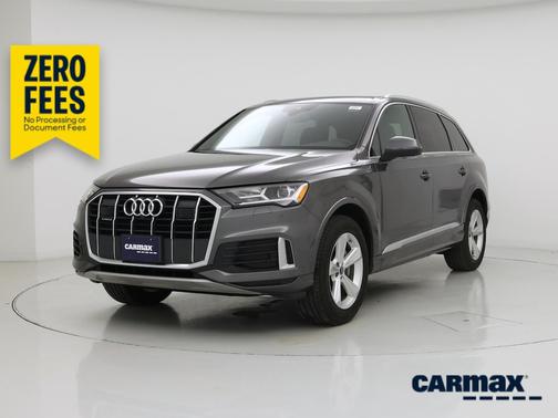 Gray 2022 Audi Q7 Premium Plus