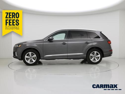 Gray 2022 Audi Q7 Premium Plus