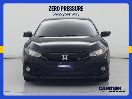 Black 2017 Honda Civic SI