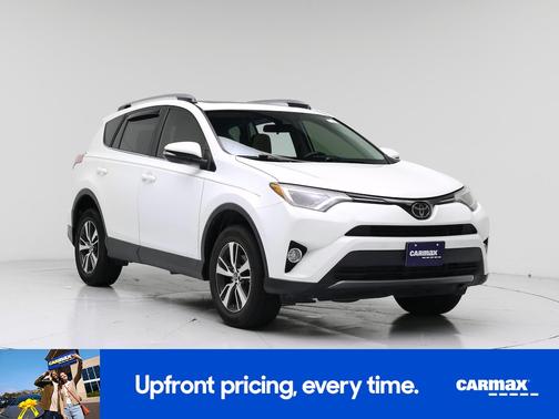 White 2018 Toyota RAV4 XLE