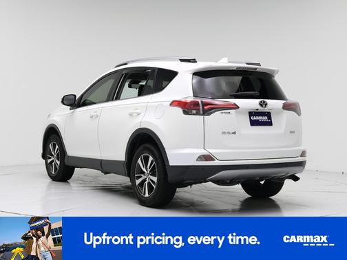 White 2018 Toyota RAV4 XLE