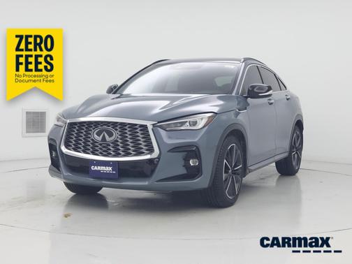 Gray 2023 INFINITI QX55 Luxe