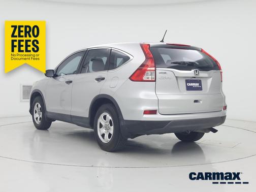 Silver 2015 Honda CR-V LX