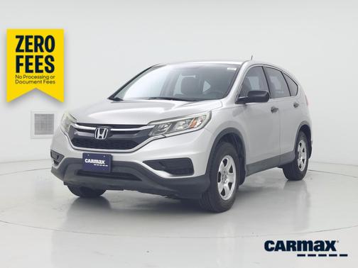 Silver 2015 Honda CR-V LX
