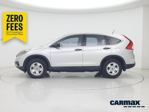 Silver 2015 Honda CR-V LX