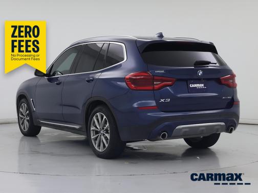 Blue 2019 BMW X3 XDrive30i