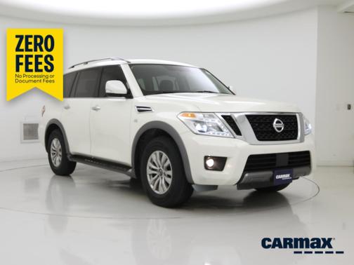 White 2020 Nissan Armada SV