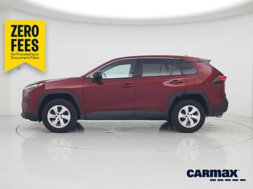 Red 2023 Toyota RAV4 LE