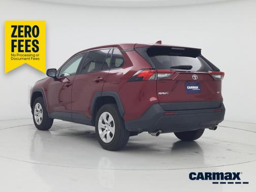 Red 2023 Toyota RAV4 LE