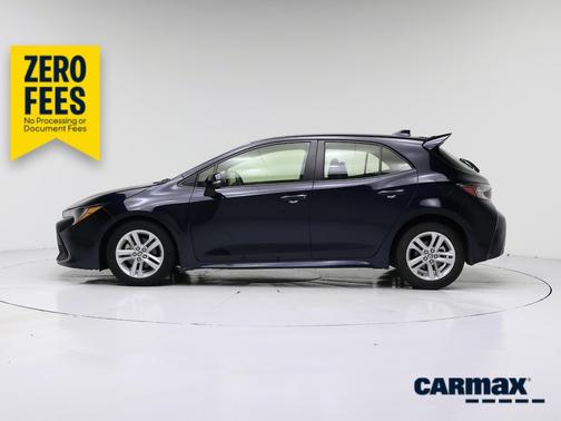 Blue 2022 Toyota Corolla Hatchback SE