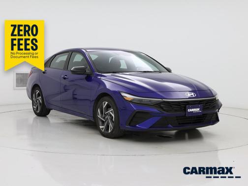 Blue 2025 Hyundai ELANTRA SEL Sport
